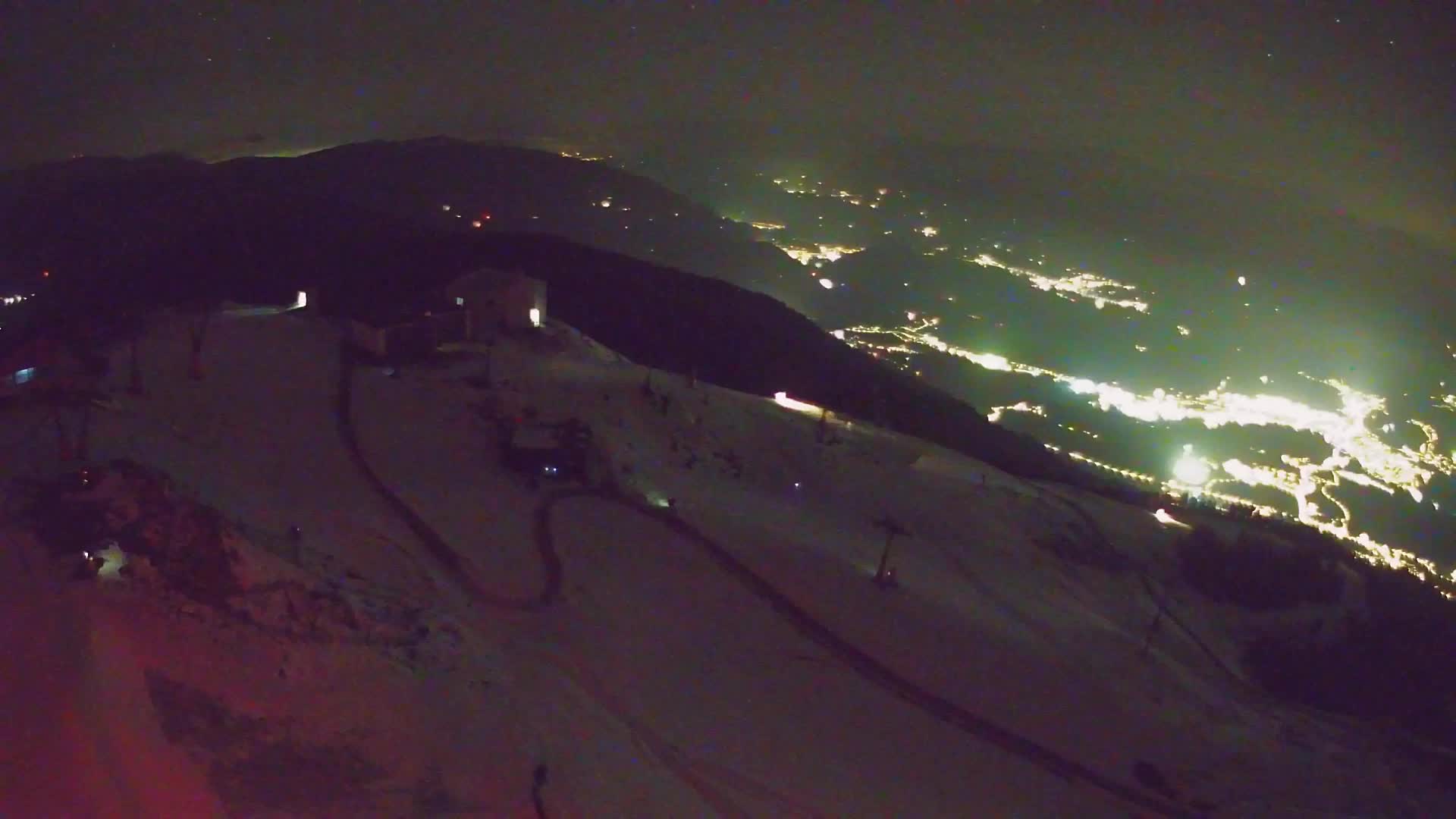 Kronplatz peak Ski resort | view to Bruneck