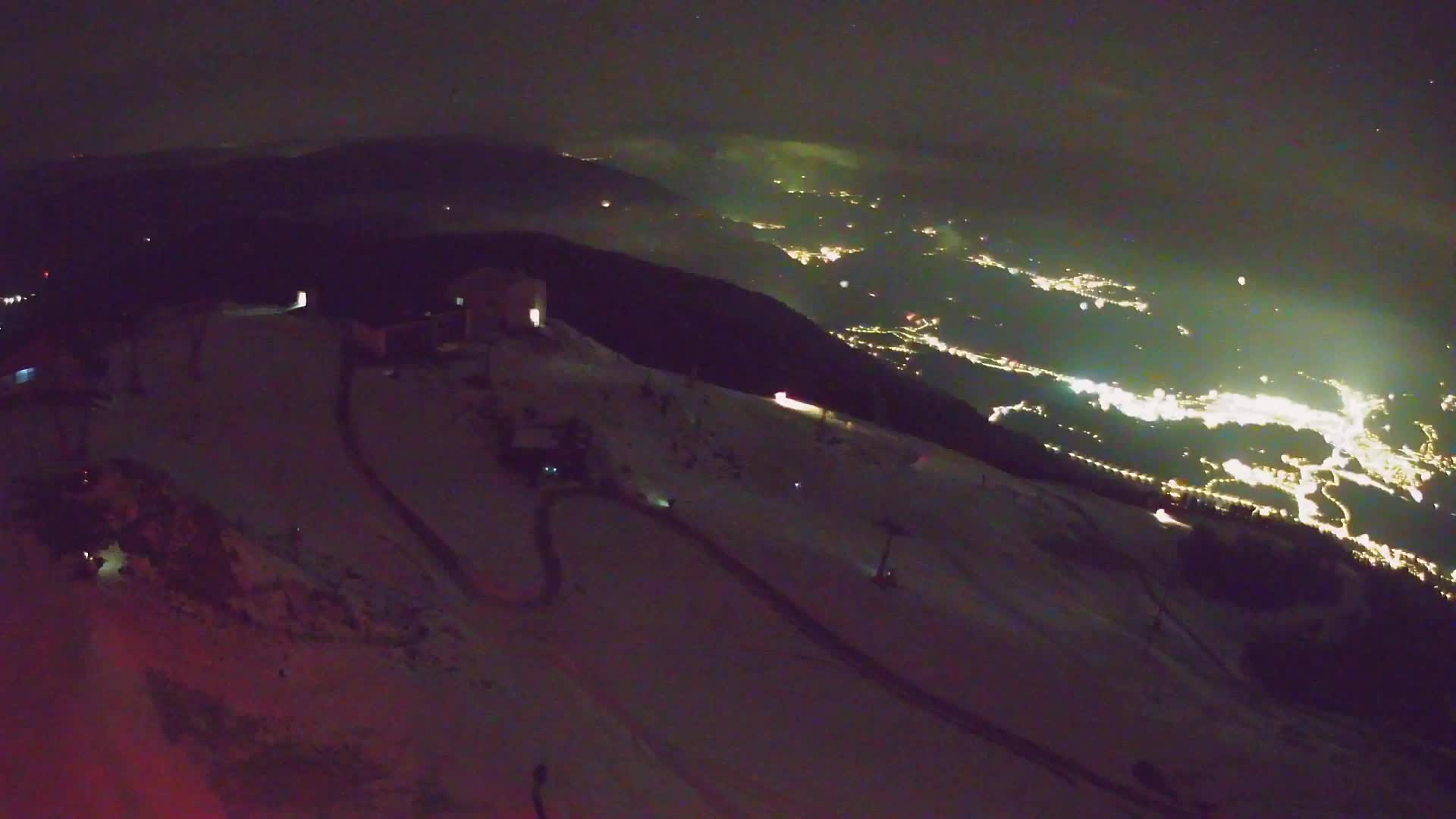 Kronplatz peak Ski resort | view to Bruneck