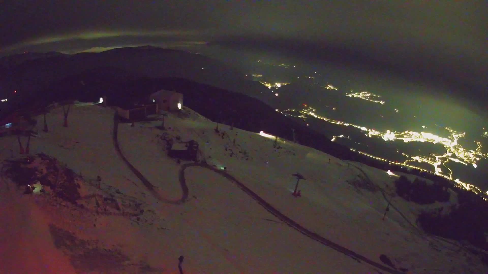Station de ski Kronplatz sommet | vue sur Brunico