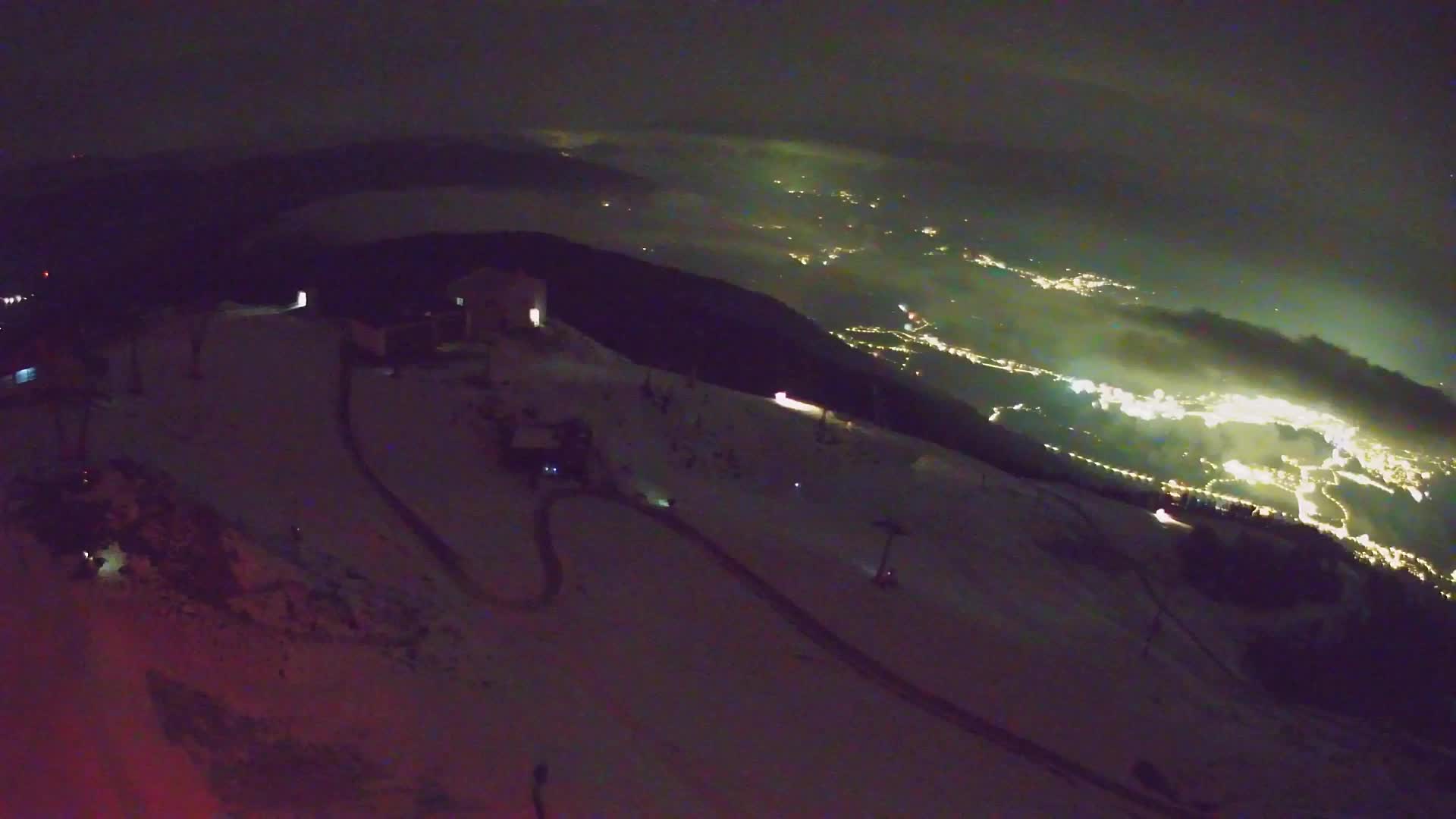 Kronplatz peak Ski resort | view to Bruneck