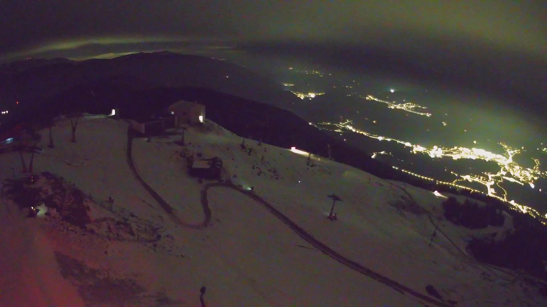 Station de ski Kronplatz sommet | vue sur Brunico