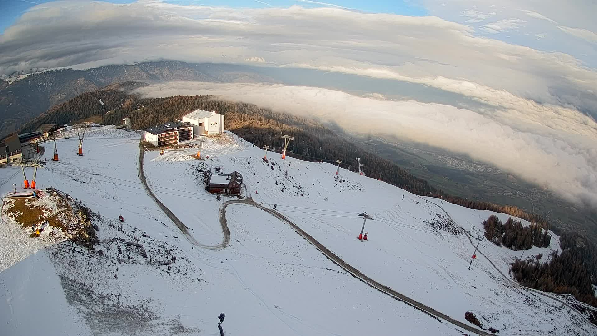 Skijalište Kronplatz – vrh | pogled na Bruneck