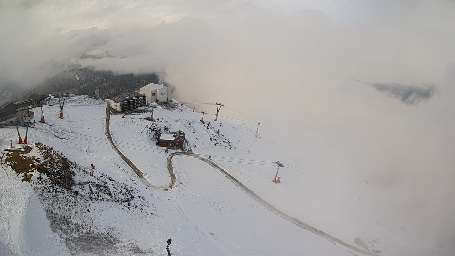 Smučišče Kronplatz – vrh | pogled na Bruneck