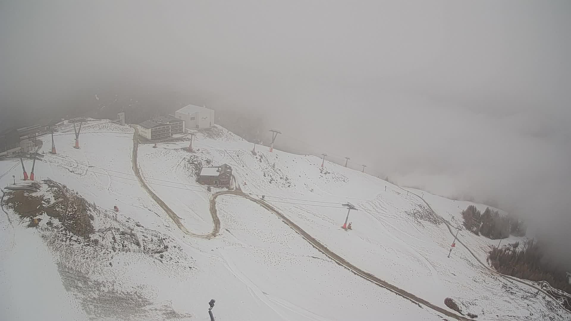 Kronplatz peak Ski resort | view to Bruneck
