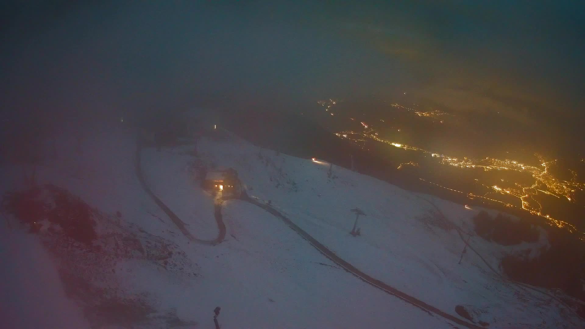 Skigebiet Kronplatz Gipfel | Blick auf Bruneck