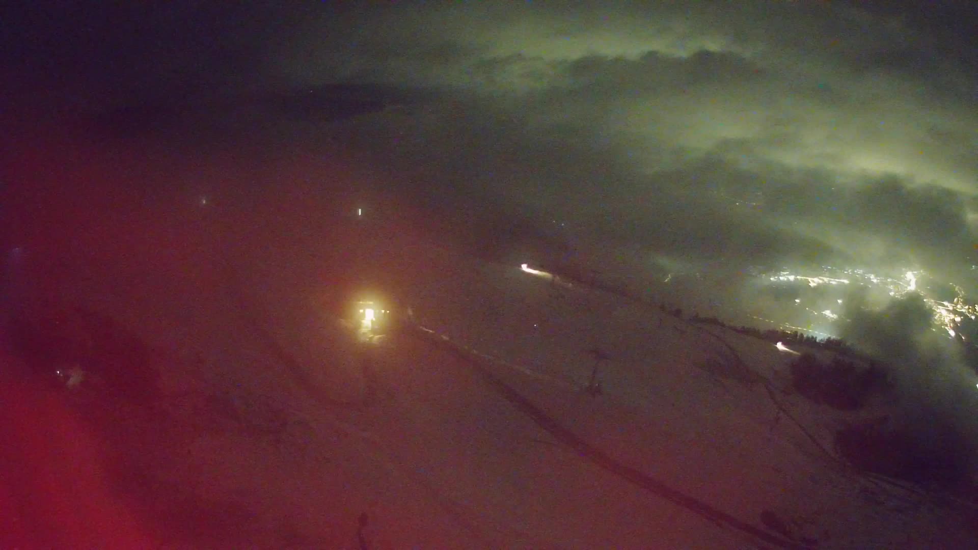 Kronplatz peak Ski resort | view to Bruneck