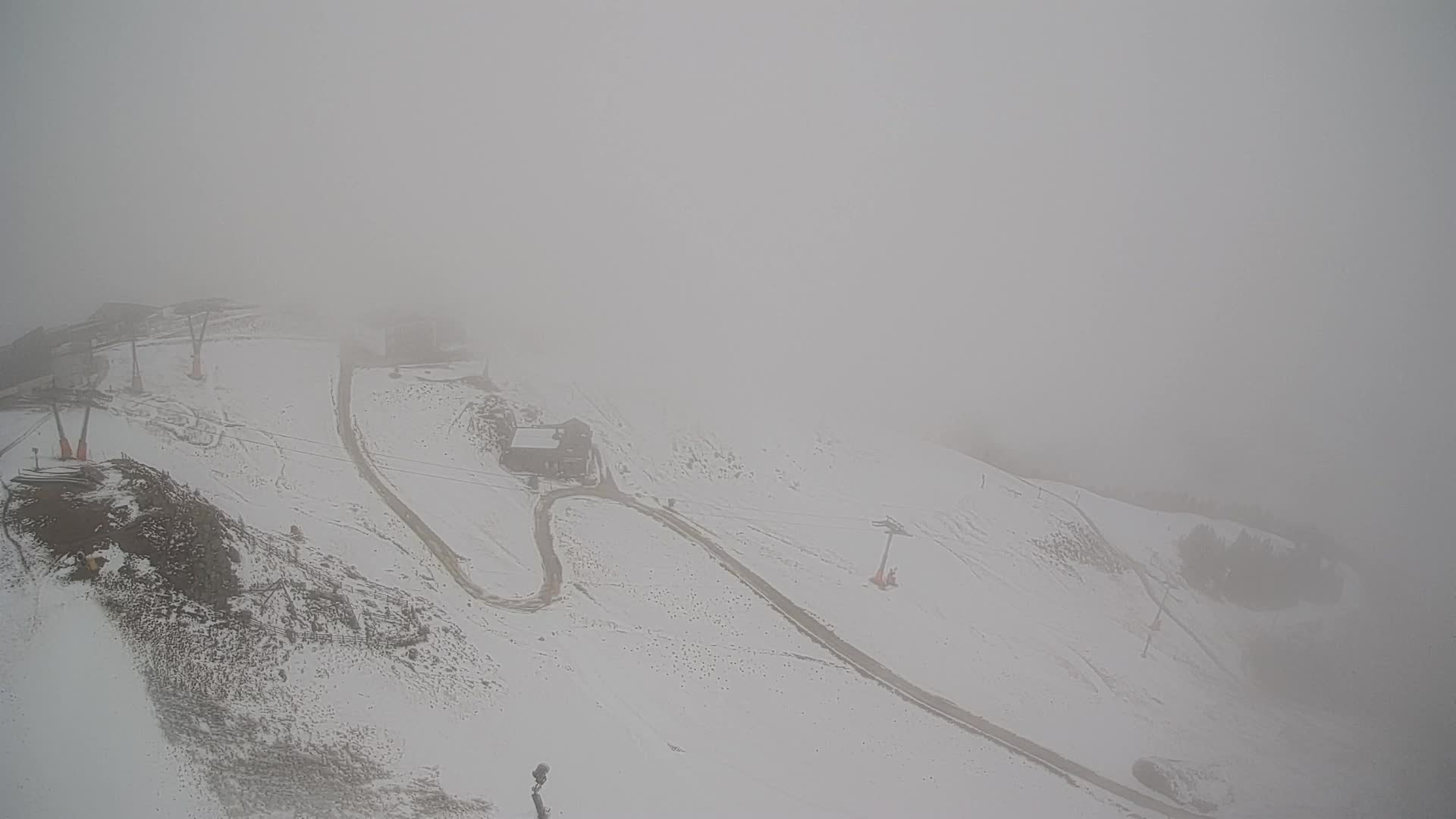 Station de ski Kronplatz sommet | vue sur Brunico