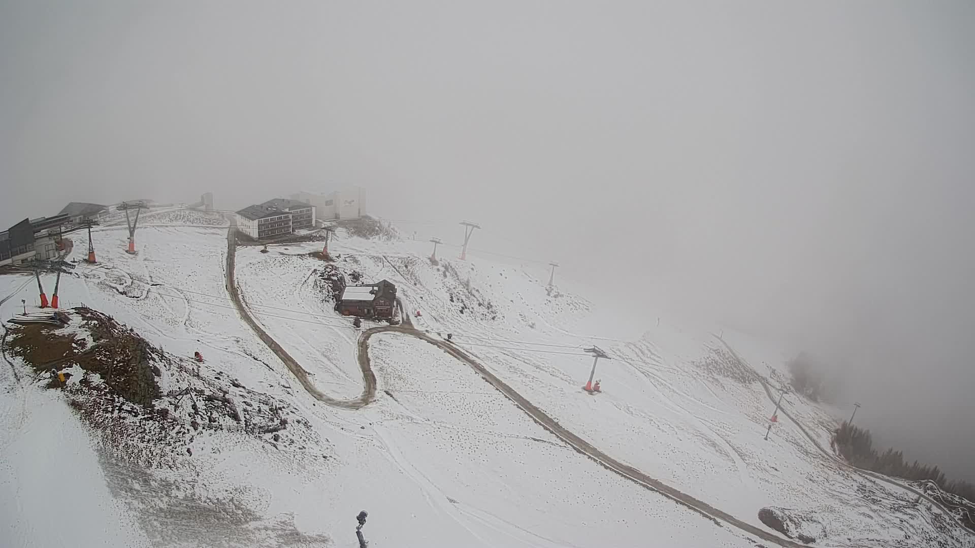 Kronplatz peak Ski resort | view to Bruneck