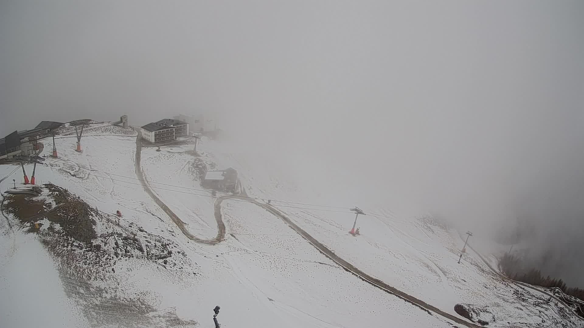 Kronplatz peak Ski resort | view to Bruneck