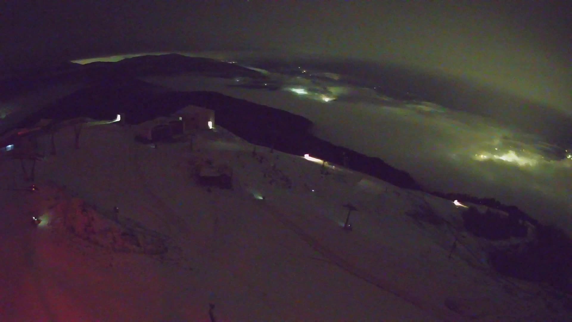 Kronplatz peak Ski resort | view to Bruneck