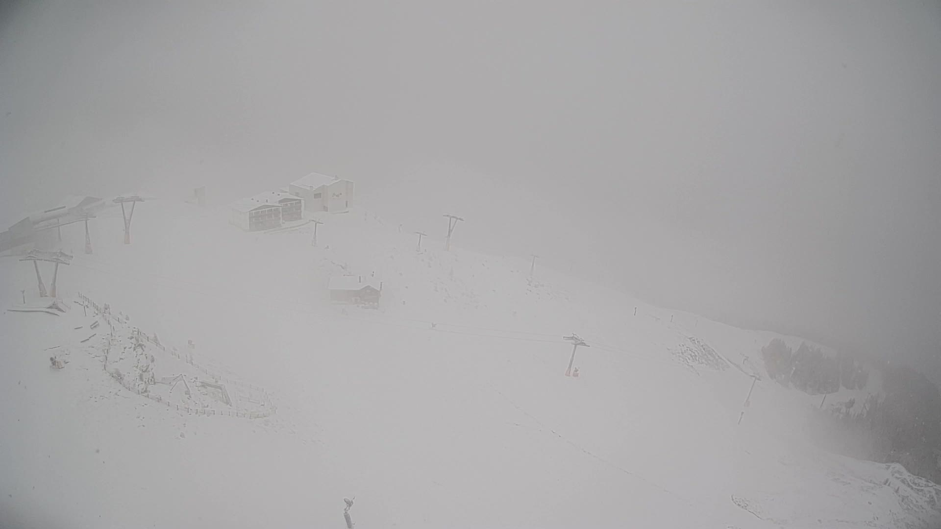 Station de ski Kronplatz sommet | vue sur Brunico
