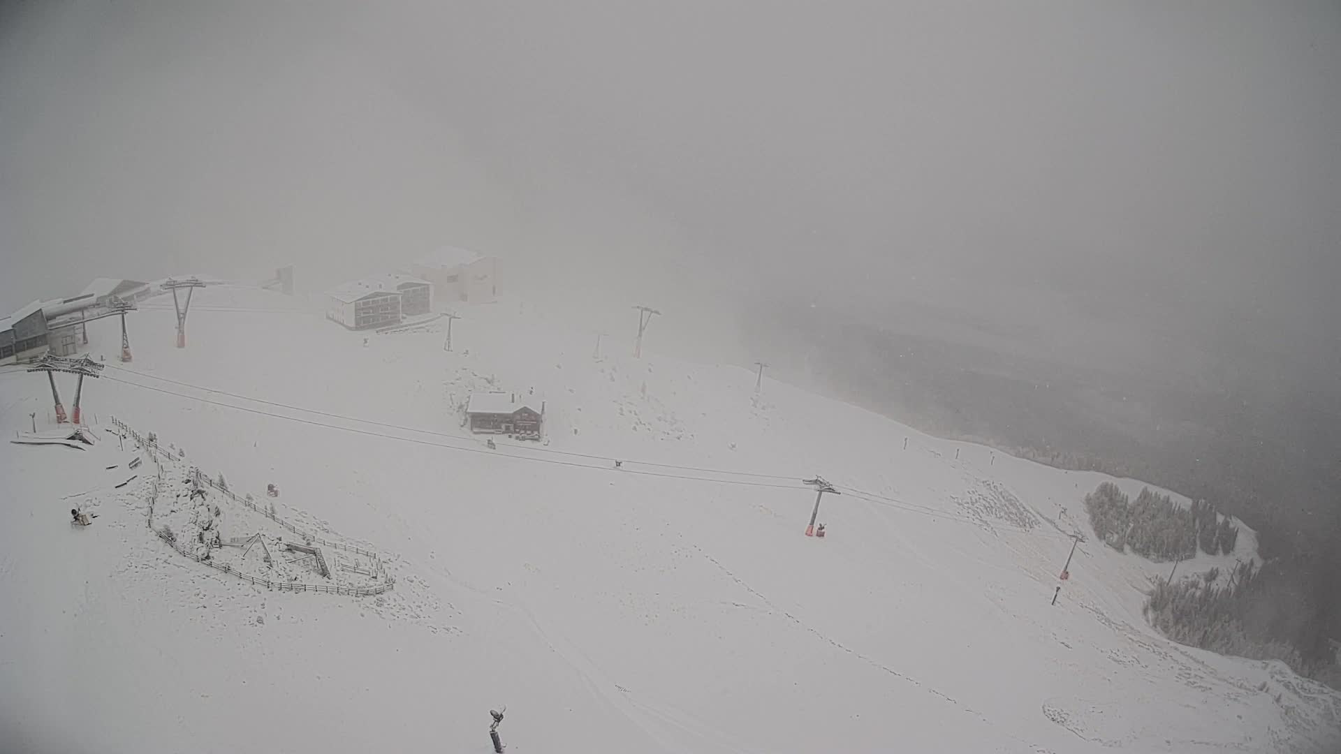 Skigebiet Kronplatz Gipfel | Blick auf Bruneck