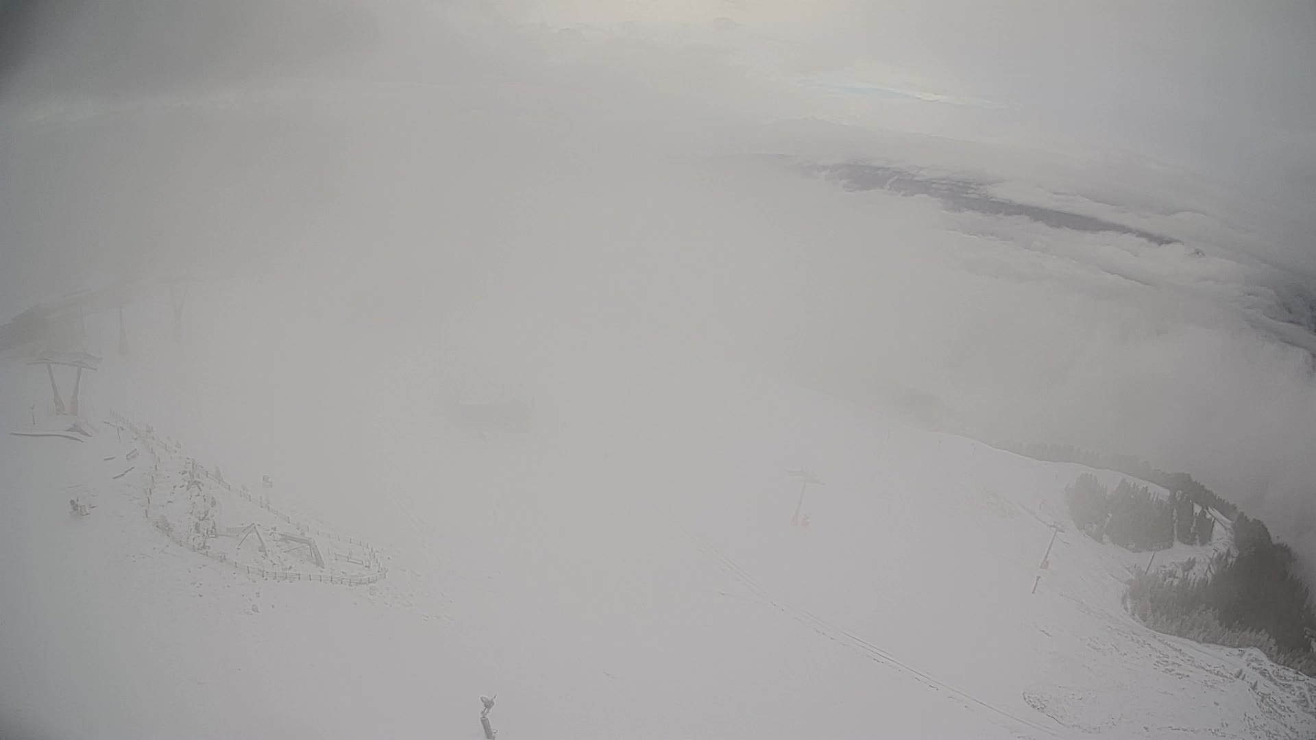 Station de ski Kronplatz sommet | vue sur Brunico