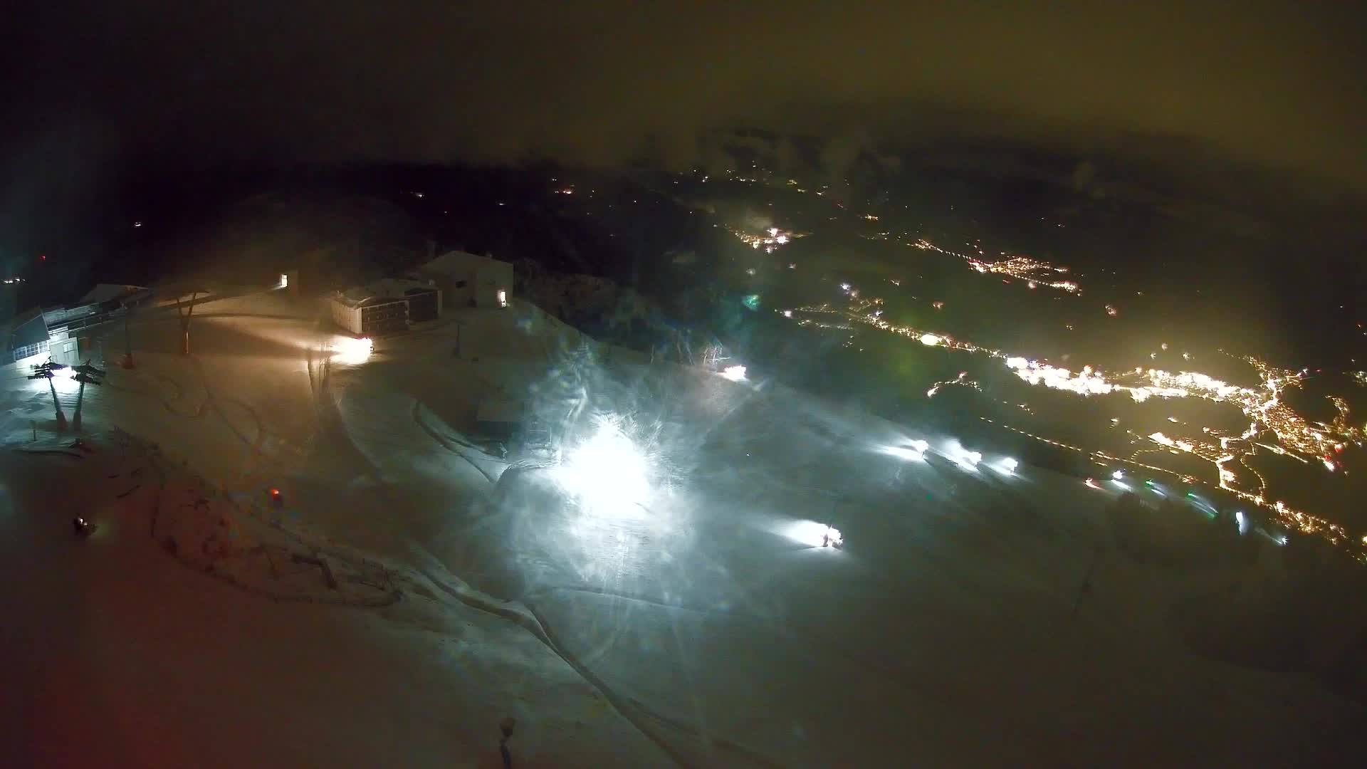 Skigebiet Kronplatz Gipfel | Blick auf Bruneck