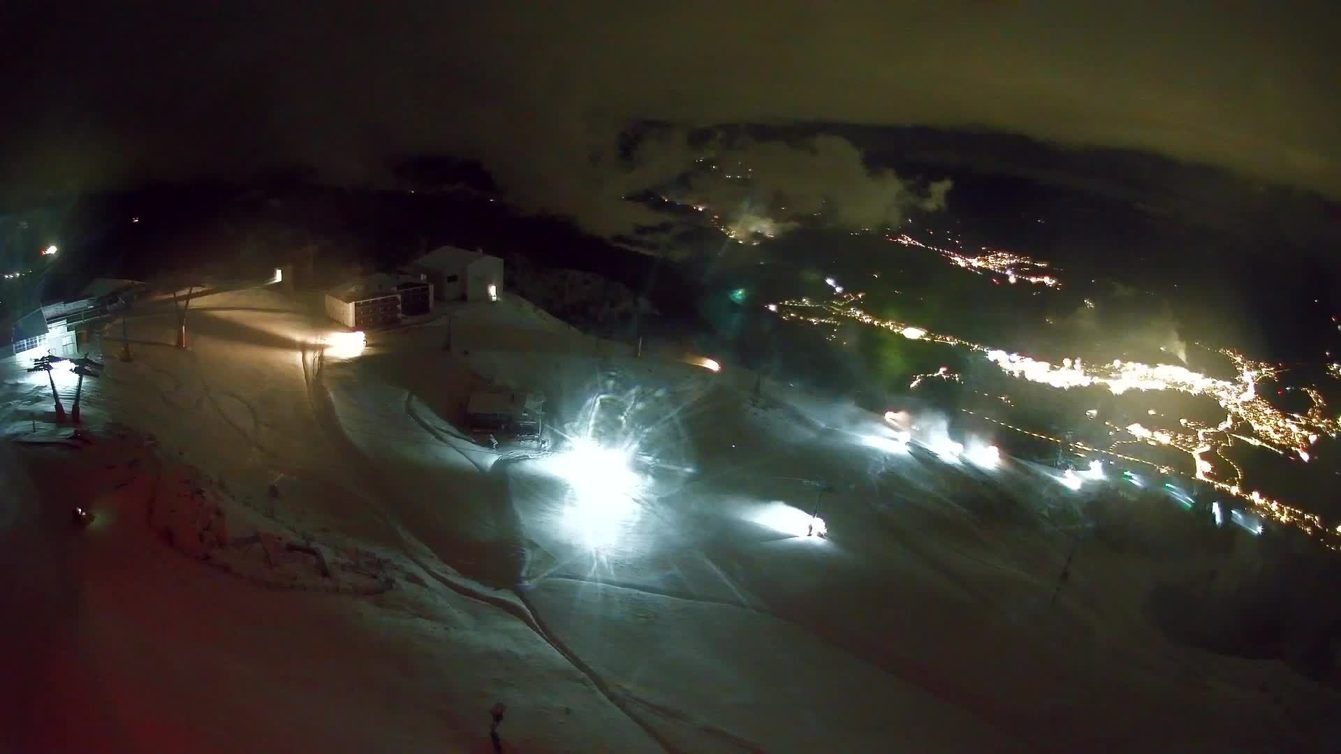 Smučišče Kronplatz – vrh | pogled na Bruneck