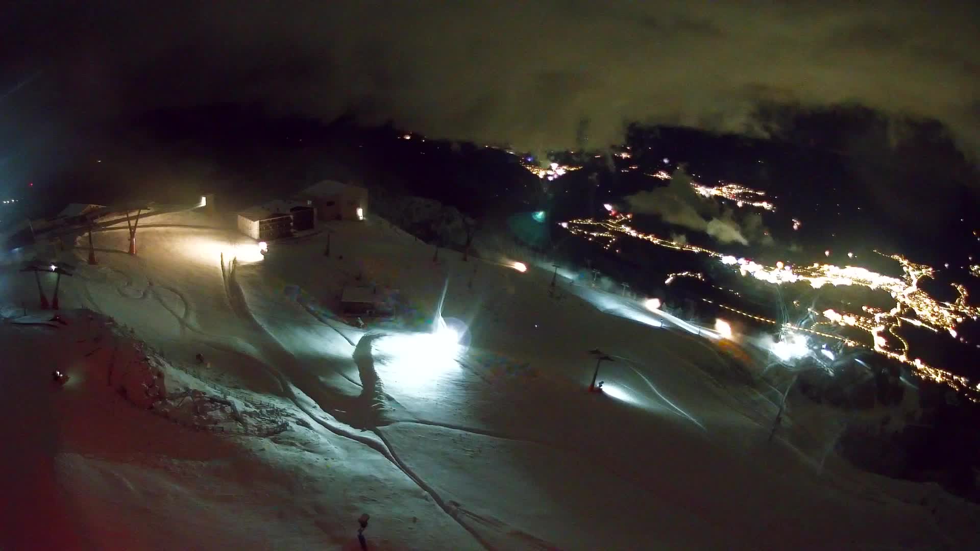 Smučišče Kronplatz – vrh | pogled na Bruneck