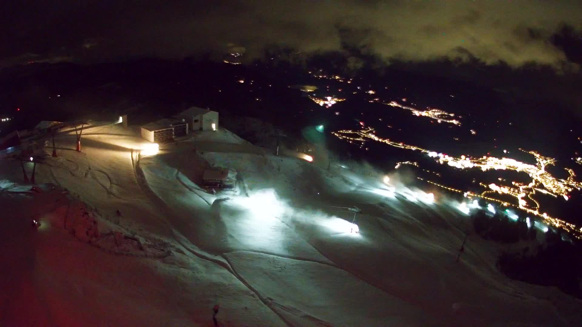 Stazione sciistica di Plan de Corones | vista su Brunico