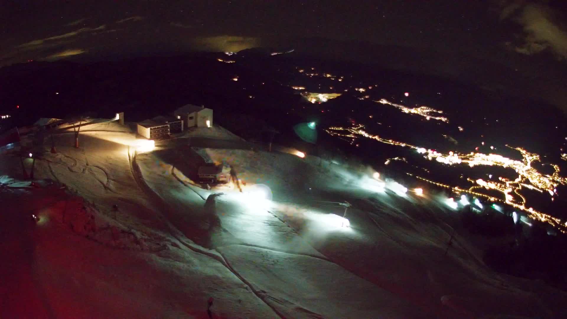 Kronplatz peak Ski resort | view to Bruneck
