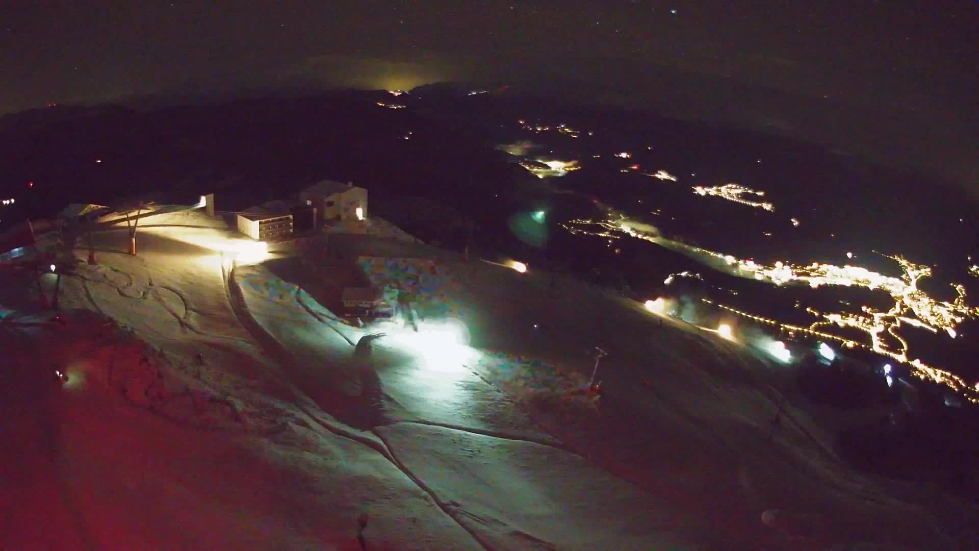 Stazione sciistica di Plan de Corones | vista su Brunico