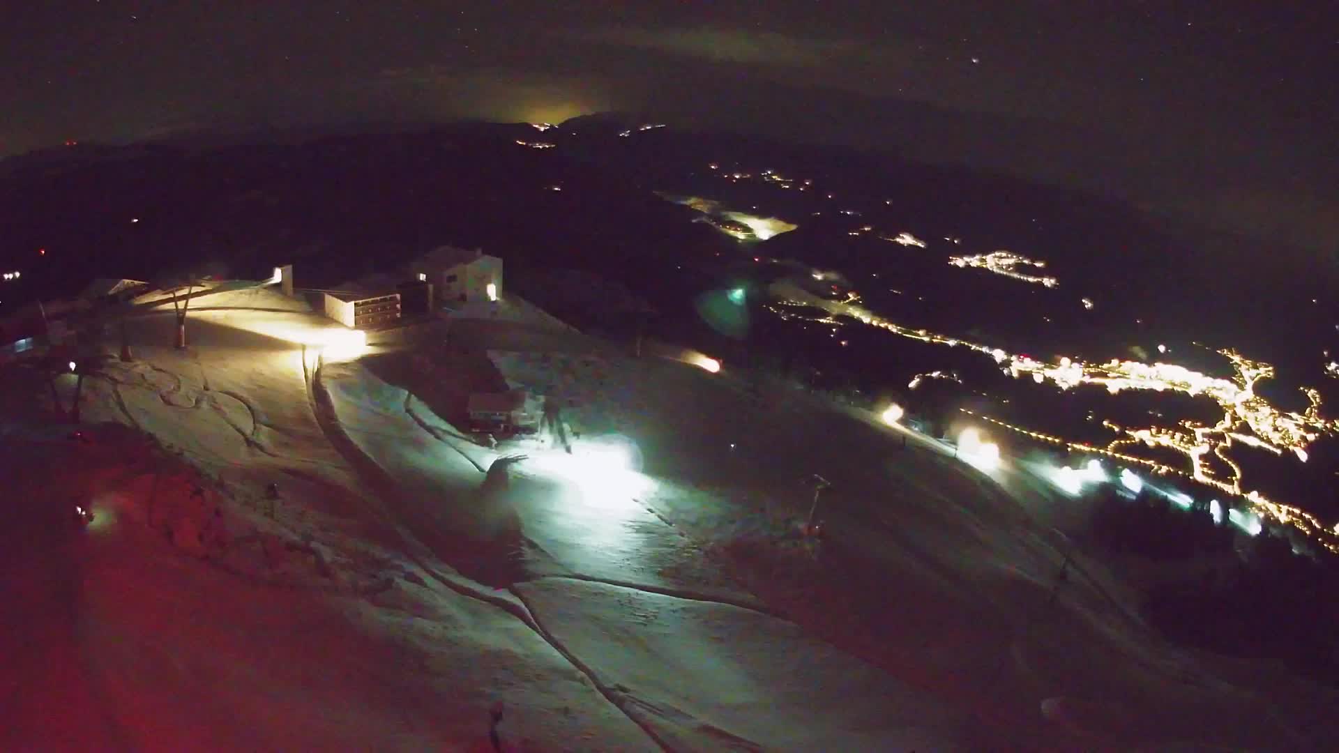 Stazione sciistica di Plan de Corones | vista su Brunico