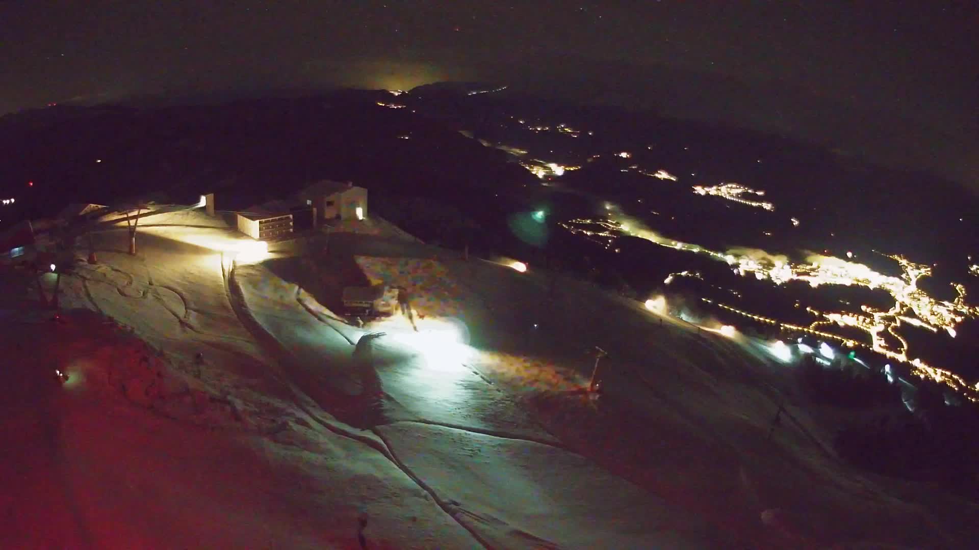 Stazione sciistica di Plan de Corones | vista su Brunico