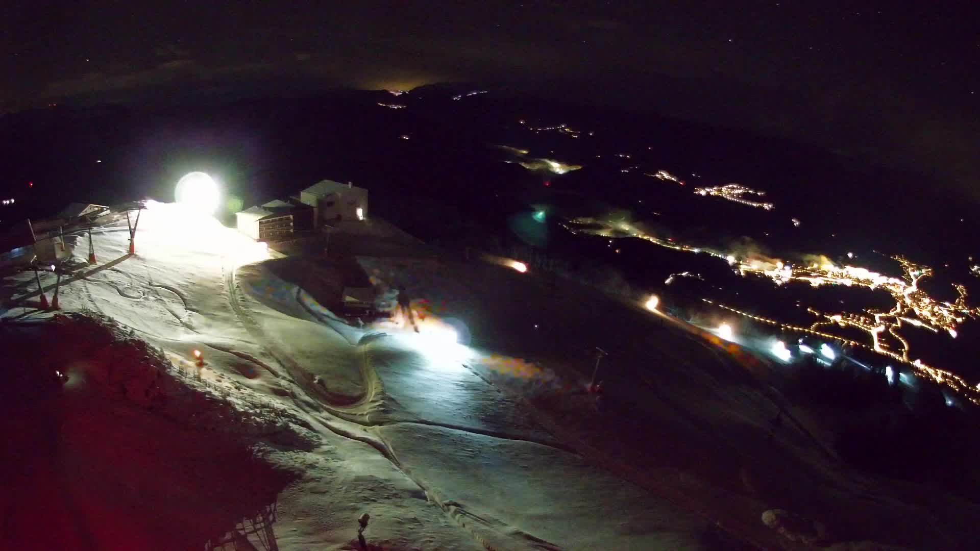 Stazione sciistica di Plan de Corones | vista su Brunico