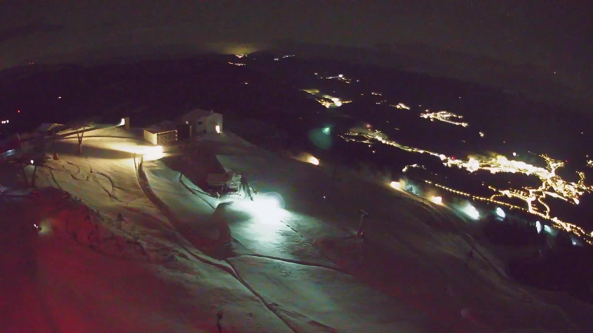 Skigebiet Kronplatz Gipfel | Blick auf Bruneck