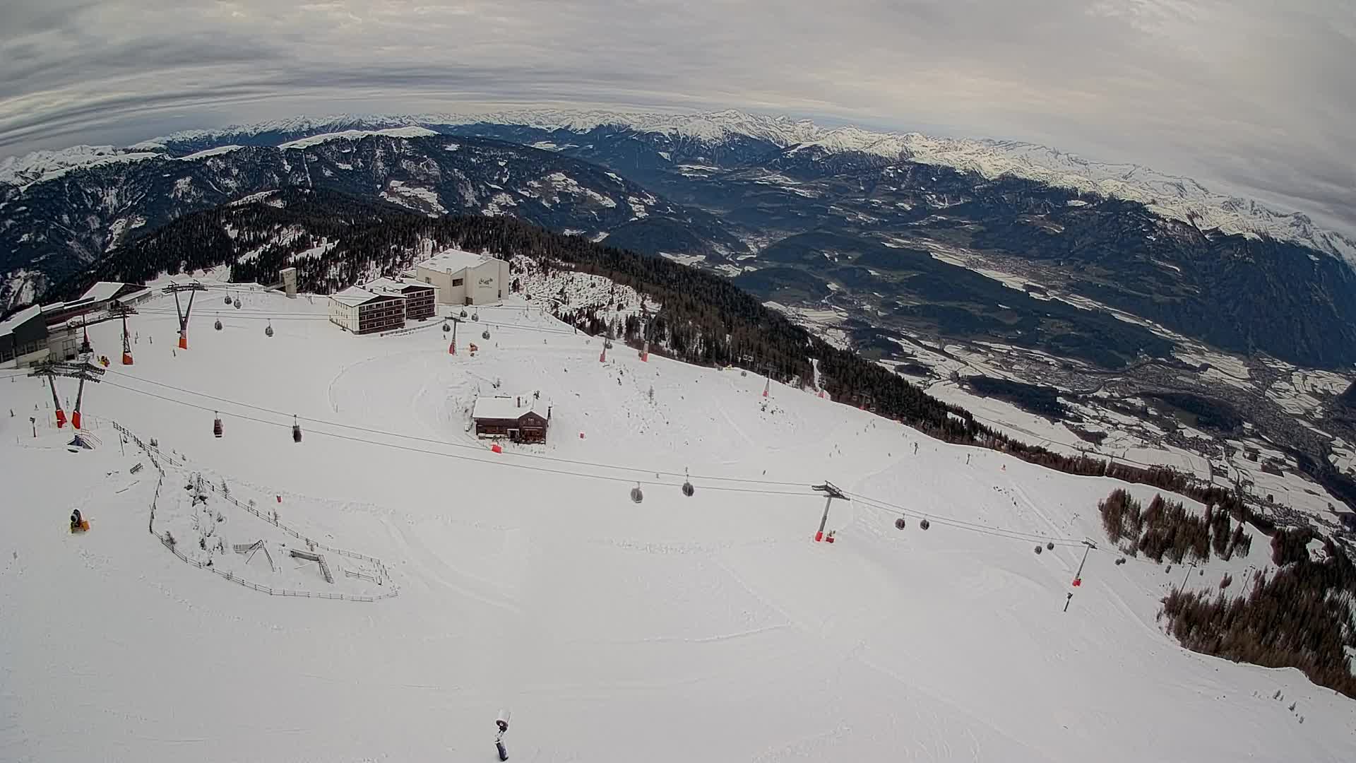 Skijalište Kronplatz – vrh | pogled na Bruneck