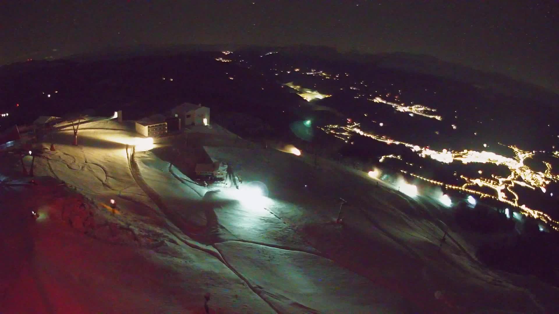 Smučišče Kronplatz – vrh | pogled na Bruneck