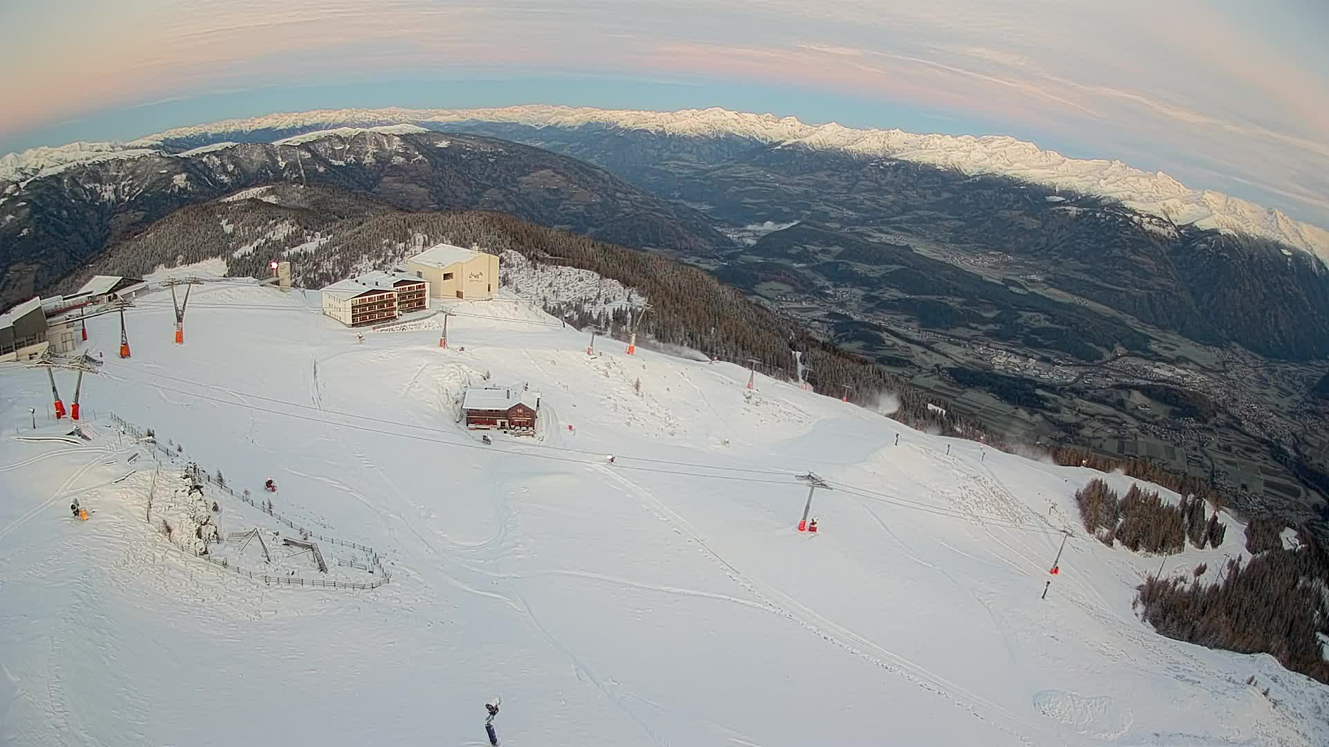 Skijalište Kronplatz – vrh | pogled na Bruneck