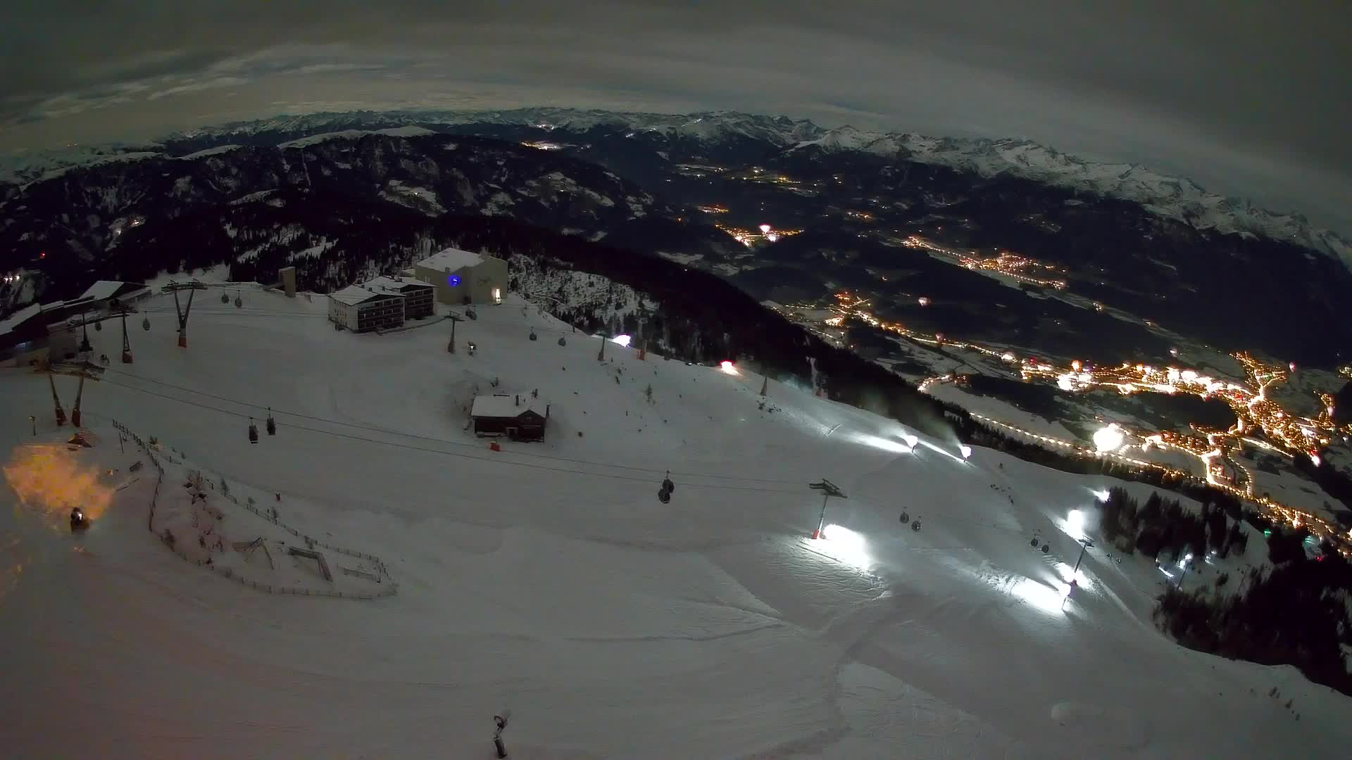 Smučišče Kronplatz – vrh | pogled na Bruneck