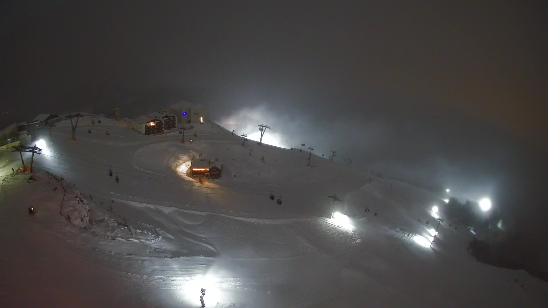 Station de ski Kronplatz sommet | vue sur Brunico