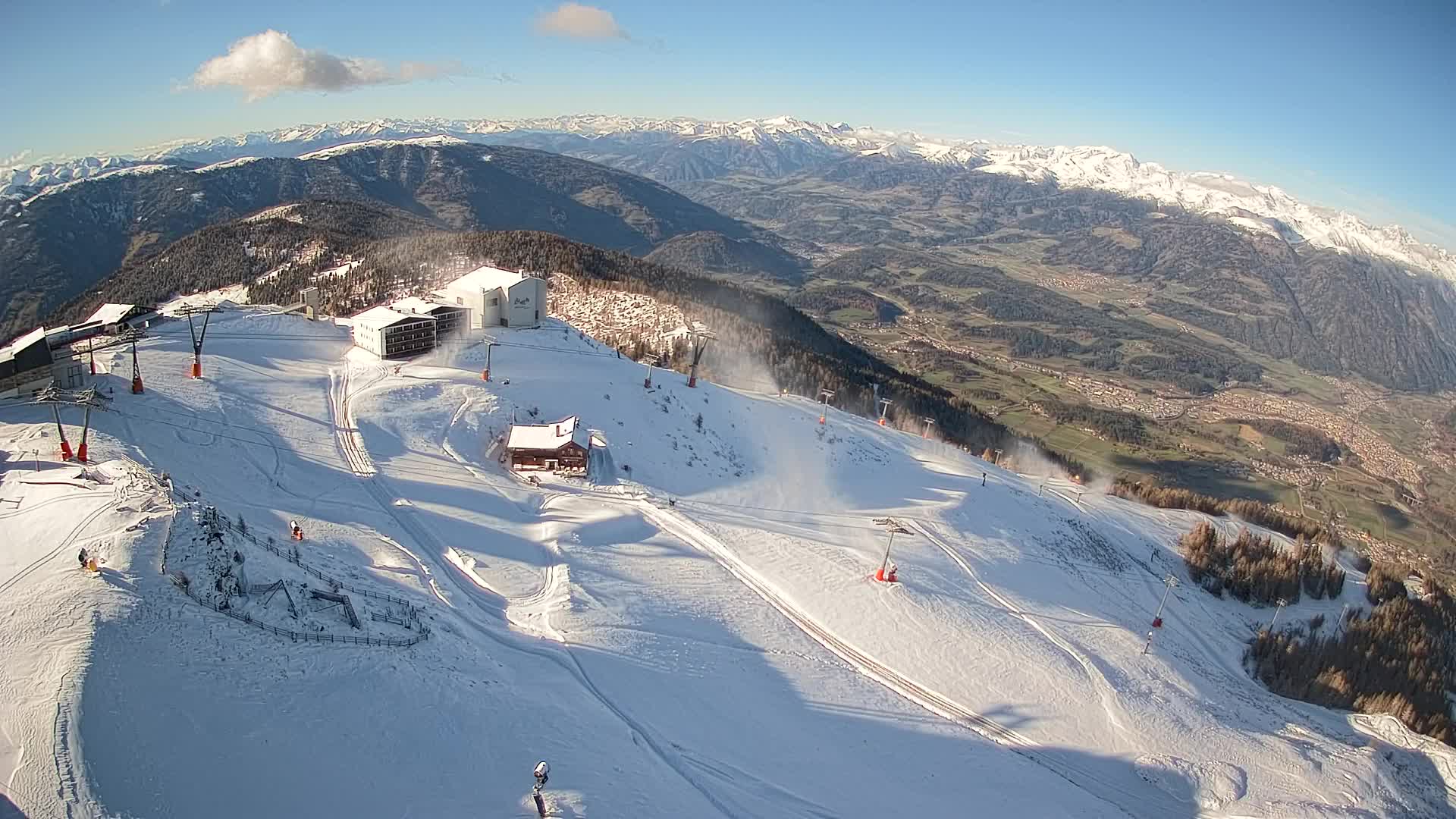 Skijalište Kronplatz – vrh | pogled na Bruneck