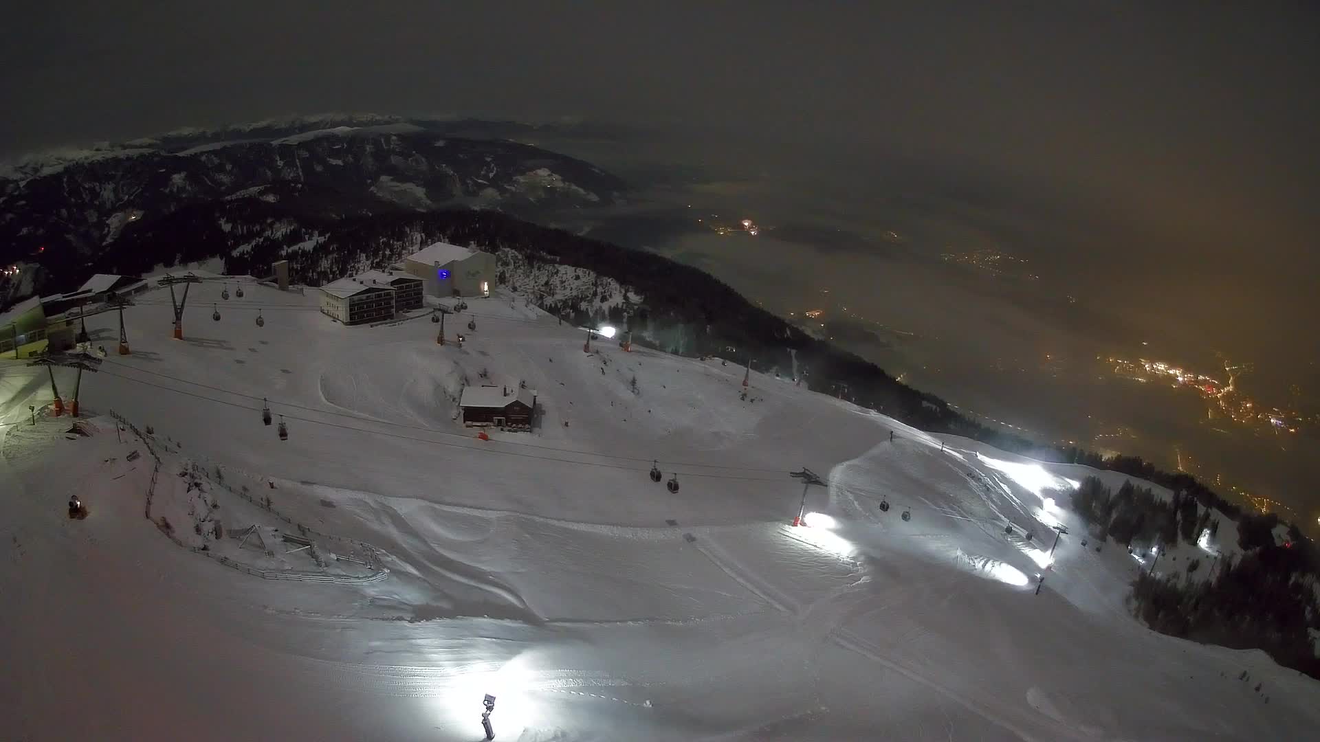 Smučišče Kronplatz – vrh | pogled na Bruneck