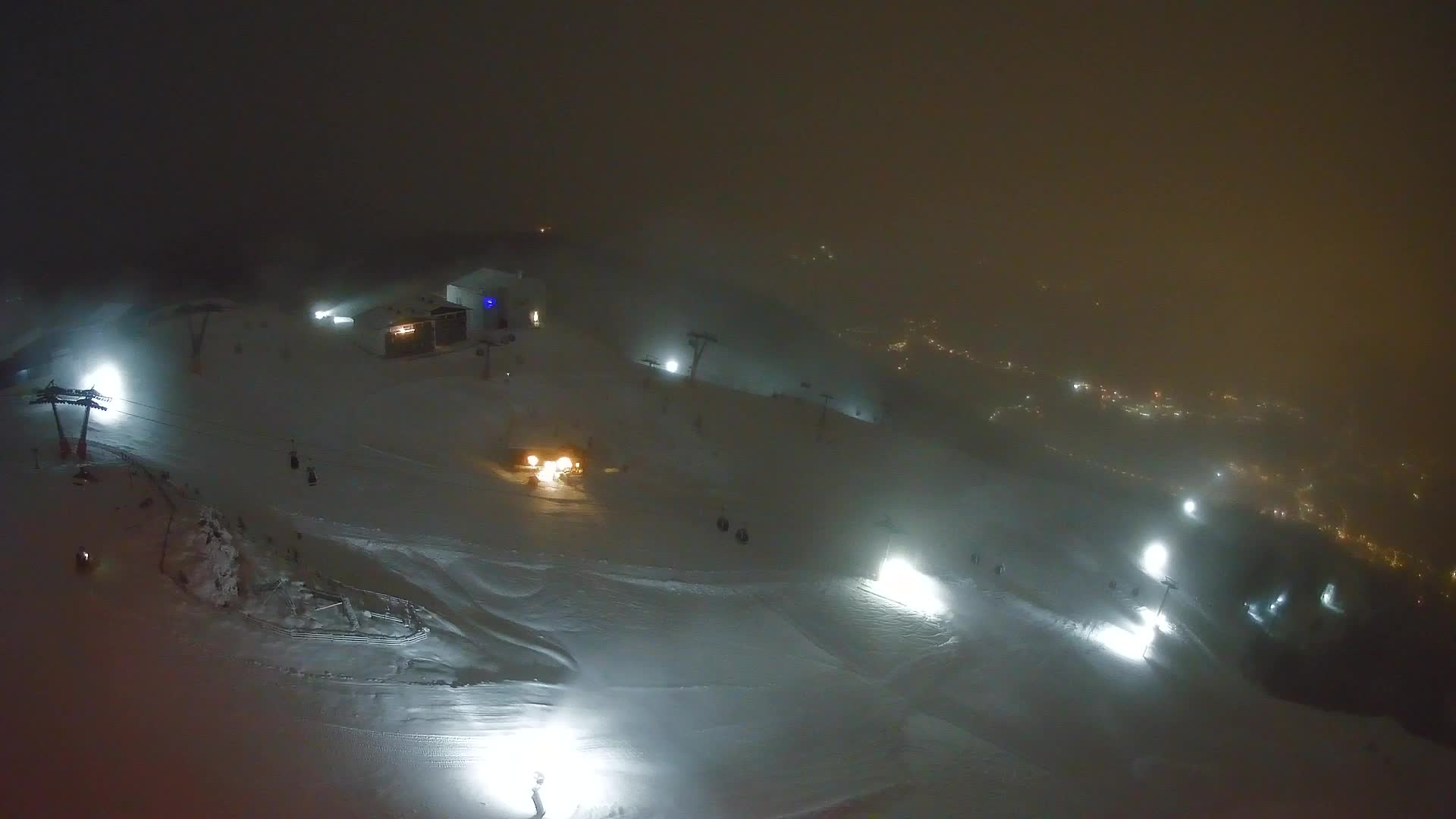 Skigebiet Kronplatz Gipfel | Blick auf Bruneck