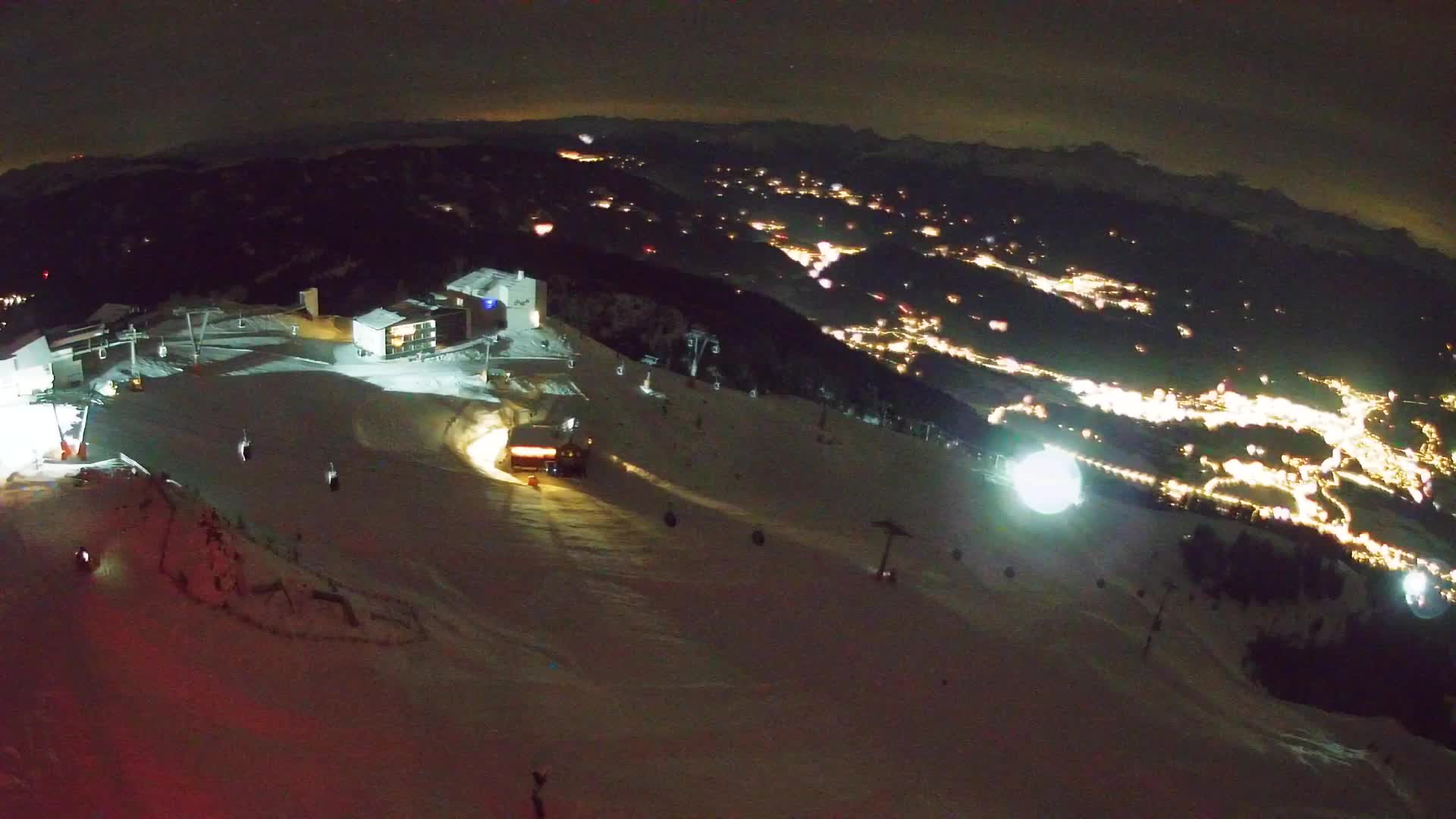 Smučišče Kronplatz – vrh | pogled na Bruneck