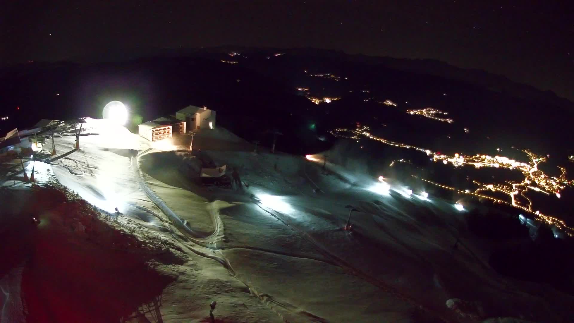 Smučišče Kronplatz – vrh | pogled na Bruneck