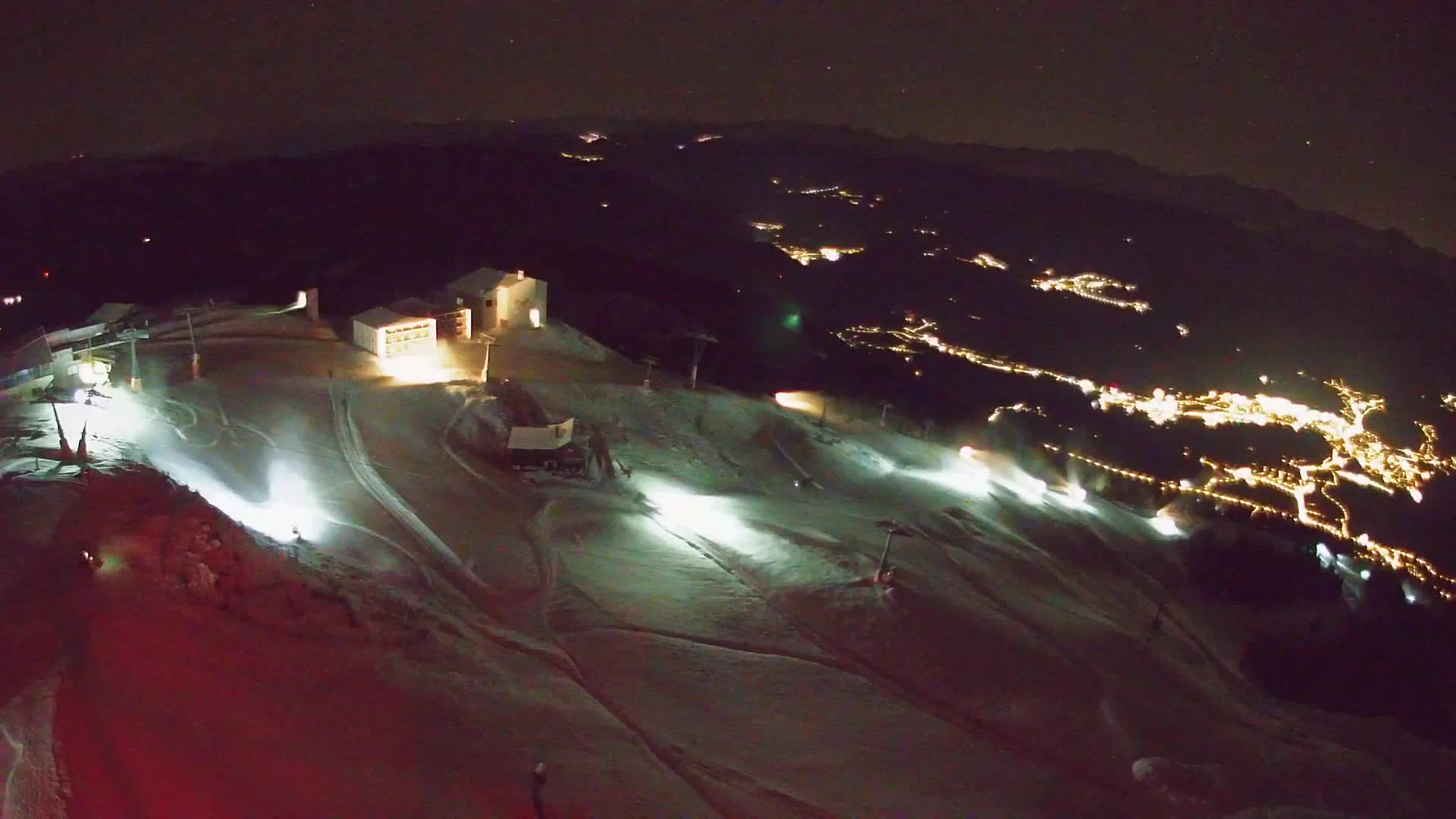 Smučišče Kronplatz – vrh | pogled na Bruneck