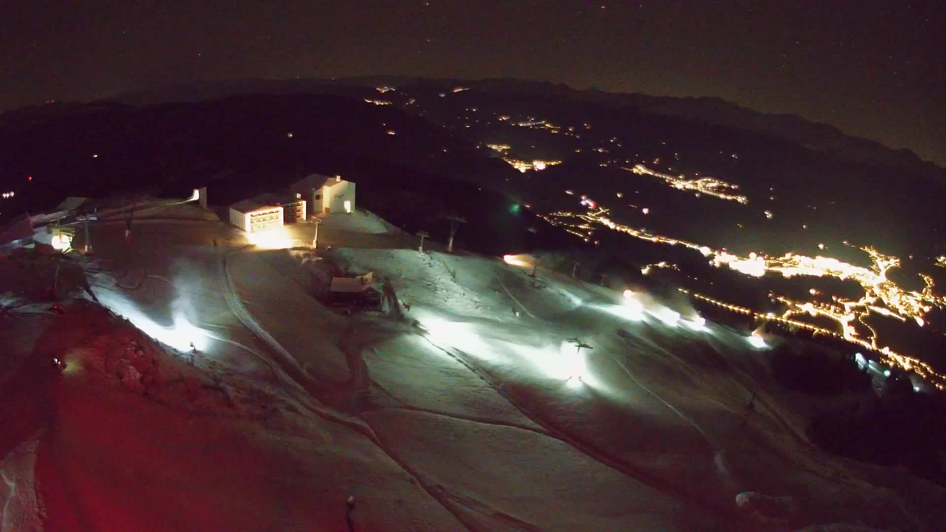 Smučišče Kronplatz – vrh | pogled na Bruneck