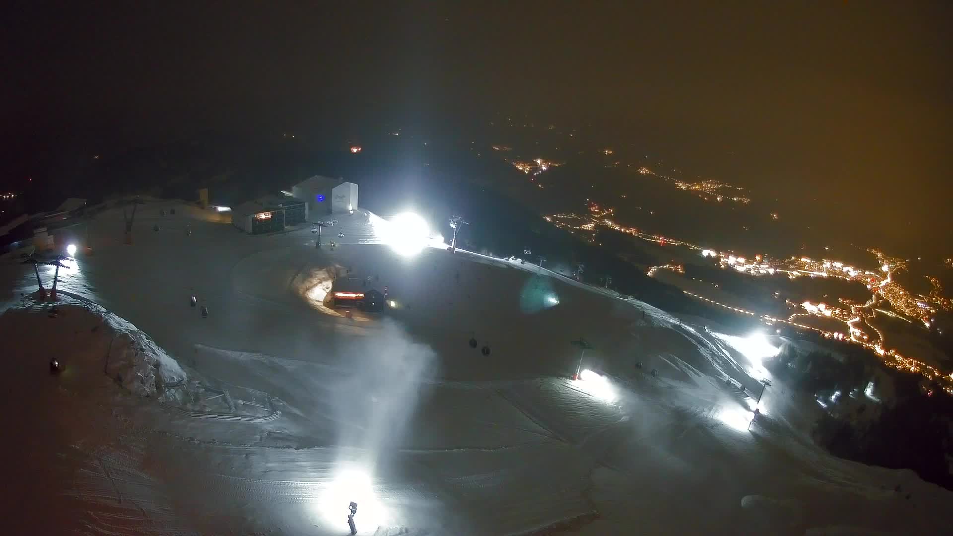 Smučišče Kronplatz – vrh | pogled na Bruneck