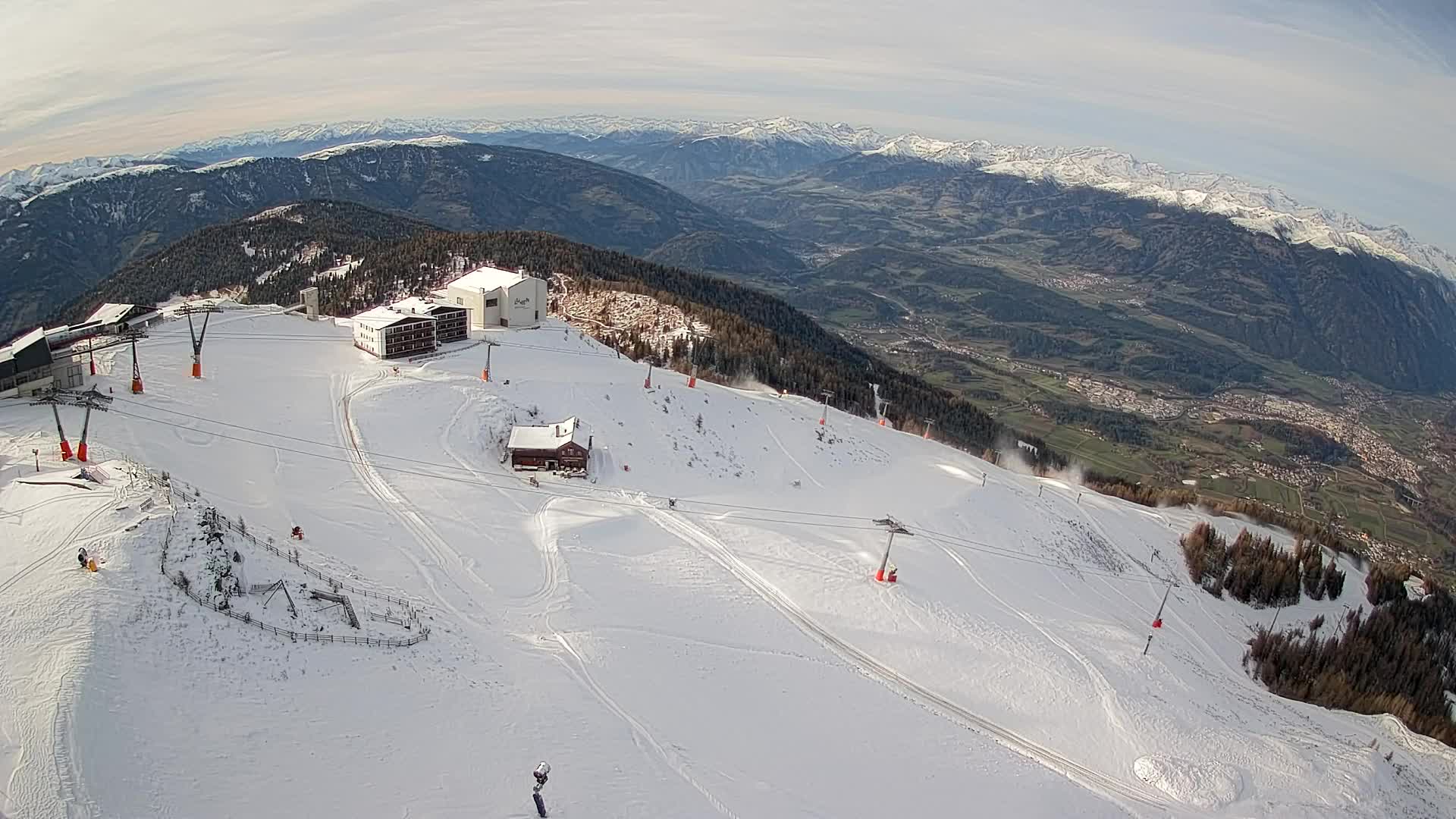 Skijalište Kronplatz – vrh | pogled na Bruneck