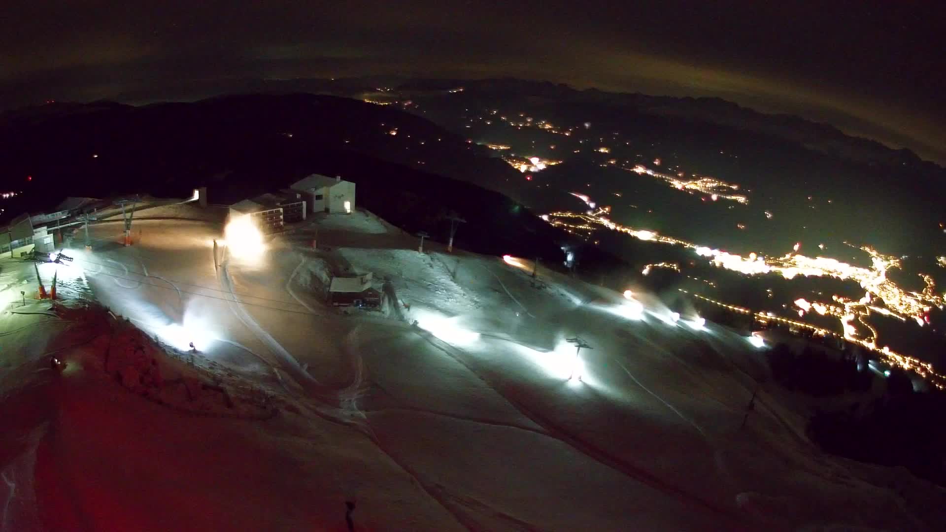 Stazione sciistica di Plan de Corones | vista su Brunico