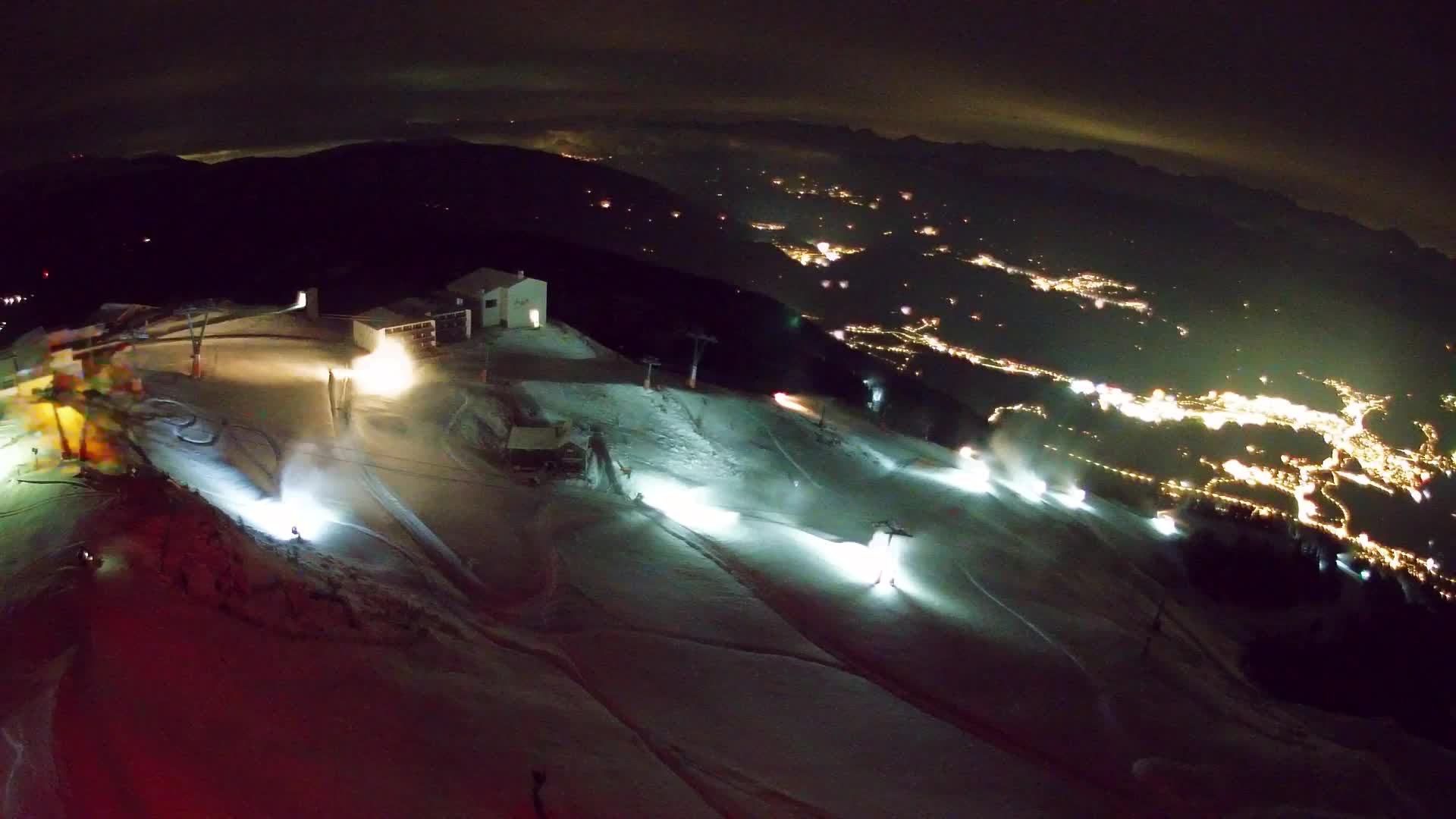 Stazione sciistica di Plan de Corones | vista su Brunico