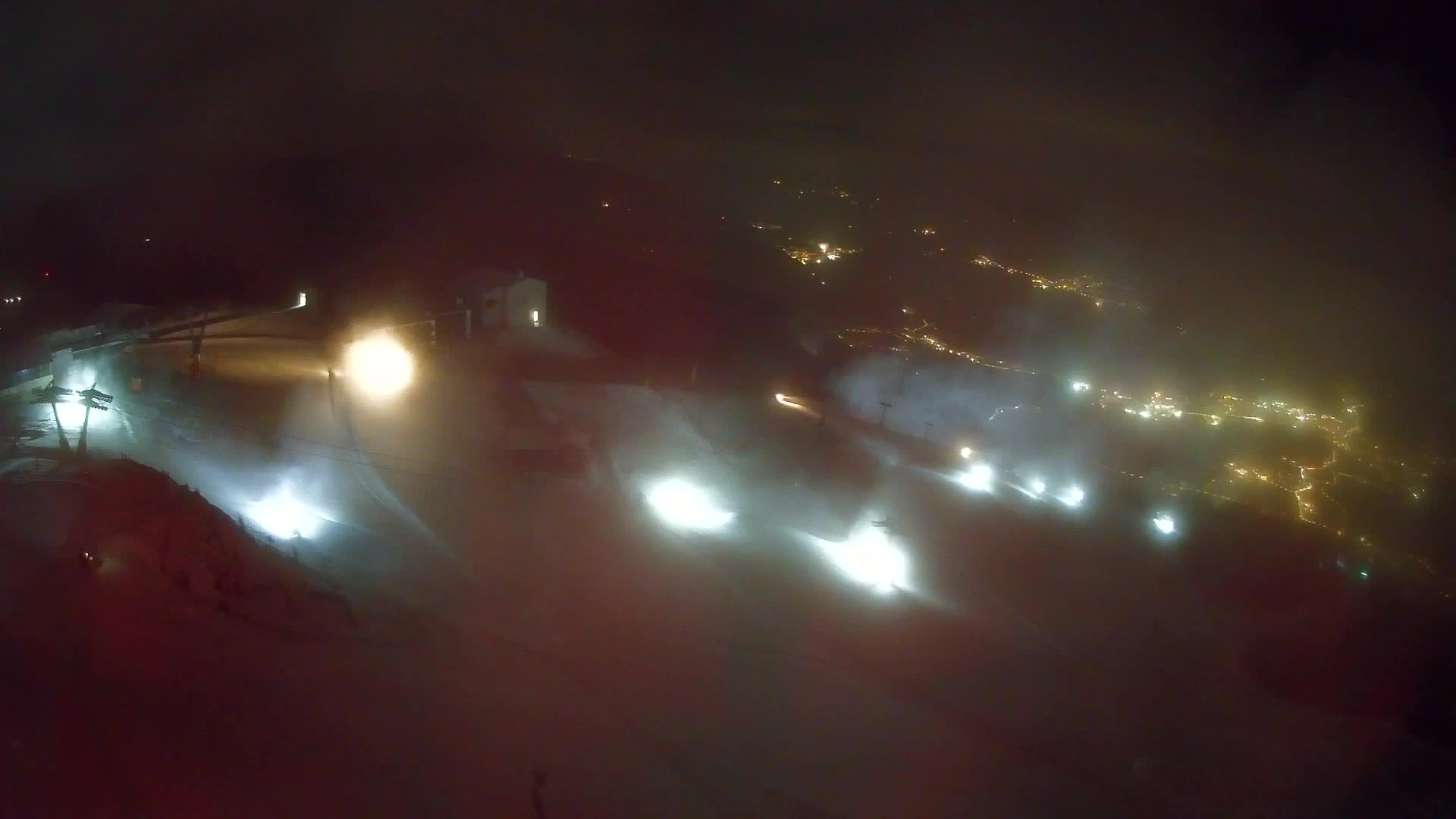 Kronplatz peak Ski resort | view to Bruneck