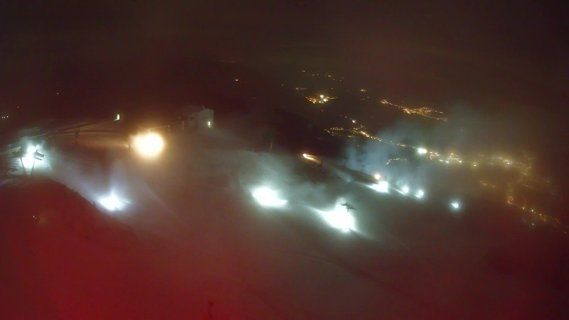 Kronplatz peak Ski resort | view to Bruneck