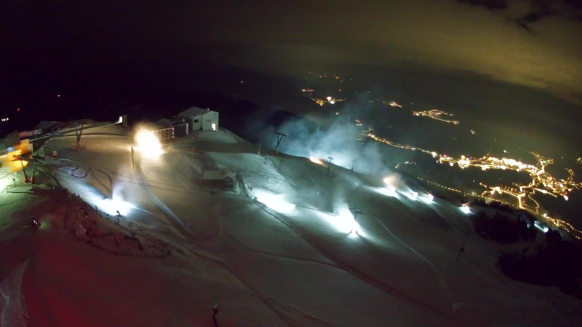 Stazione sciistica di Plan de Corones | vista su Brunico