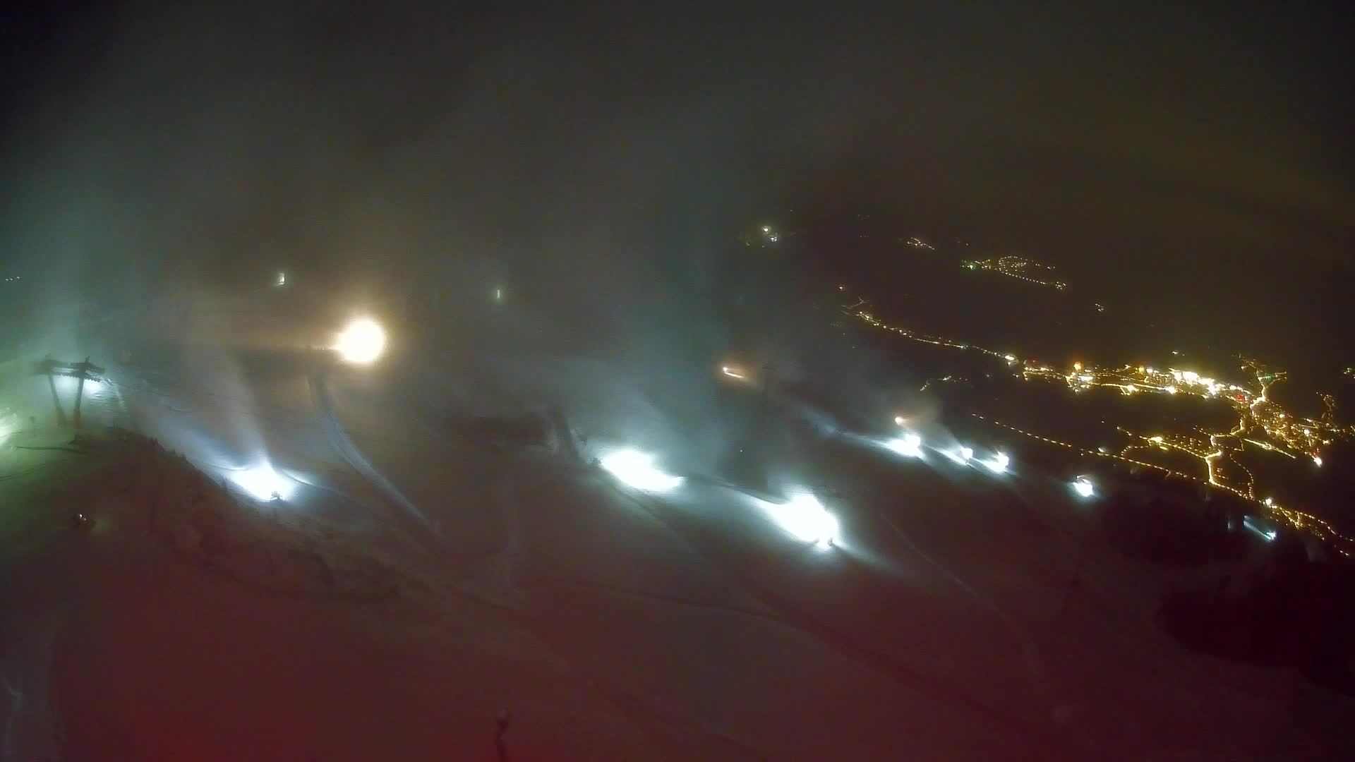 Skigebiet Kronplatz Gipfel | Blick auf Bruneck