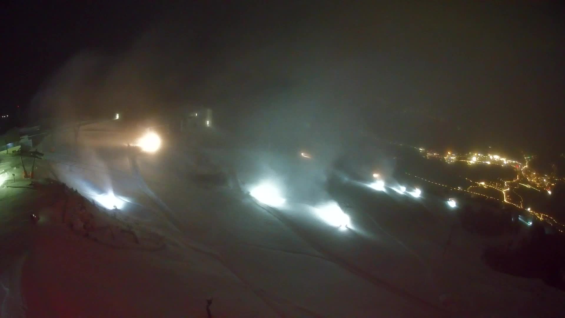 Skigebiet Kronplatz Gipfel | Blick auf Bruneck