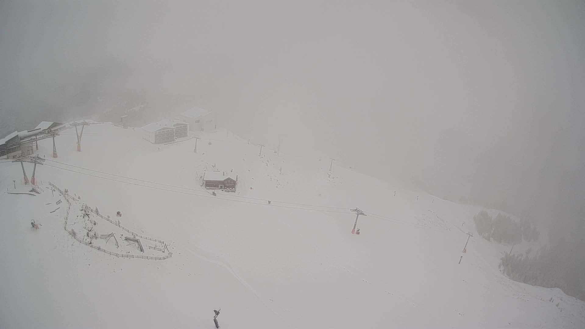 Kronplatz peak Ski resort | view to Bruneck
