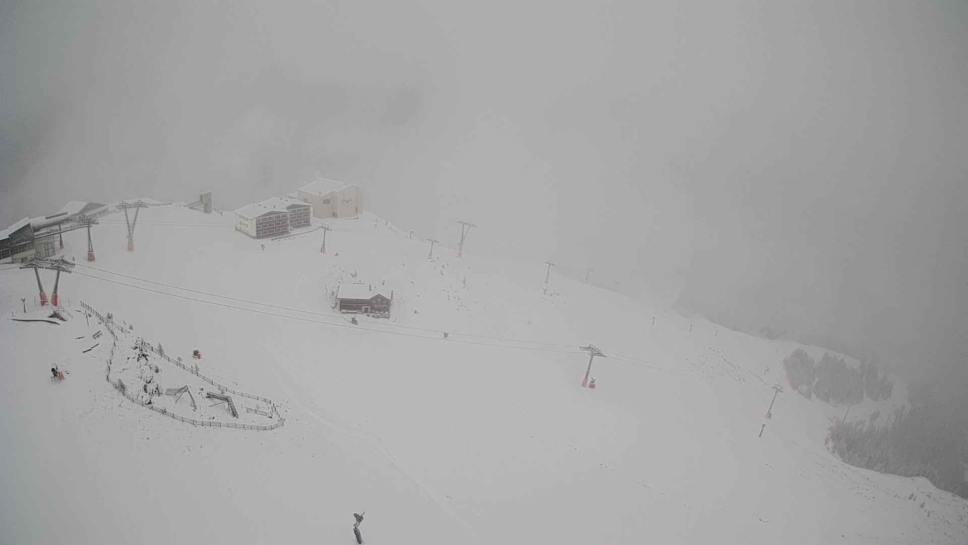 Skigebiet Kronplatz Gipfel | Blick auf Bruneck